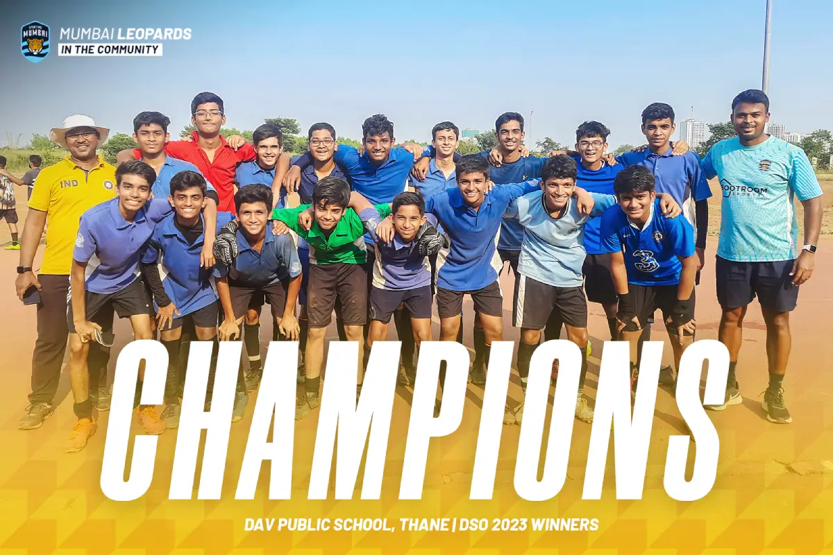 DAV Public School Triumphs in DSO Tournament 2023: A Historic Victory for Thane District Champions